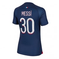 Dres Paris Saint-Germain Lionel Messi #30 Domaci za Žensko 2023-24 Kratak Rukav